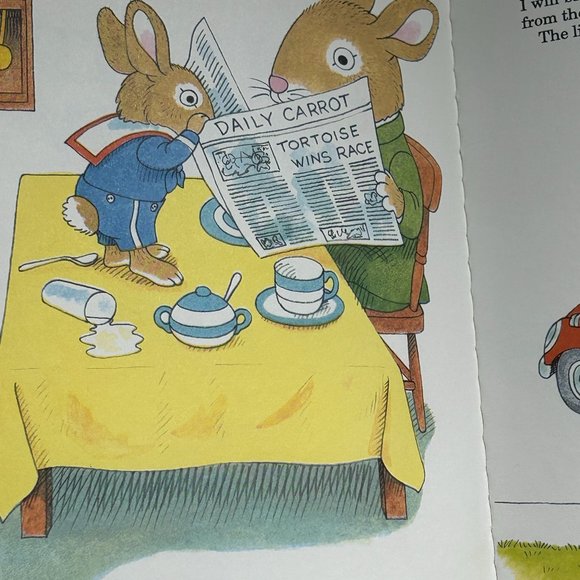 VTG Richard Scarry's Naughty Bunny -A Big Golden Book - Picture 6 of 9